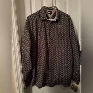 vintage 90s Tommy Hilfiger long-sleeve button-down shirt
